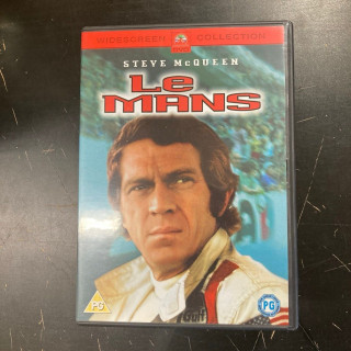 Le Mans (1971) DVD (M-/M-) -toiminta- (ei suomenkielistä tekstitystä)